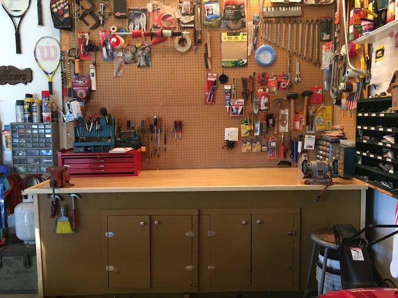 Shed organization on the CHEAP! 