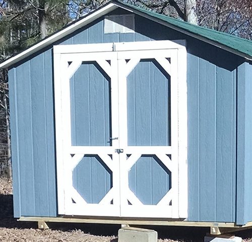 Blue shed removal