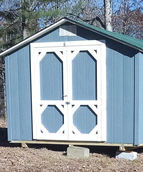 Blue shed removal