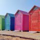 colorful sheds