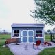Backyard play sheds