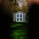 where to place a shed in your backyard