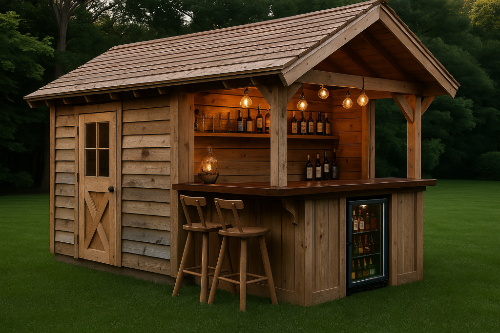 sheds built on-site