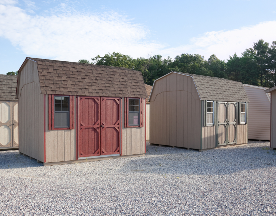 wood shed storage