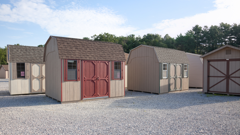 wood shed storage