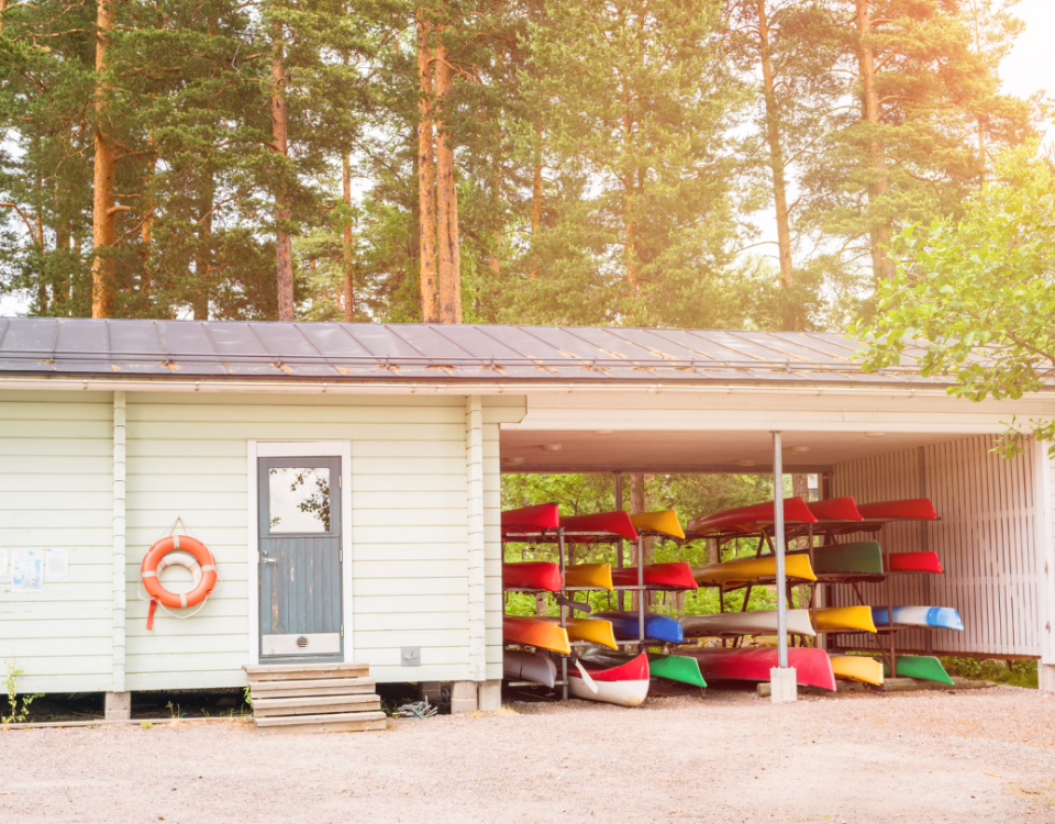 camping gear storage solutions