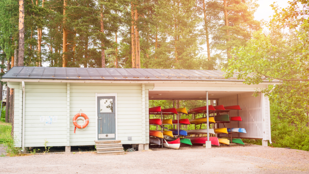 camping gear storage solutions