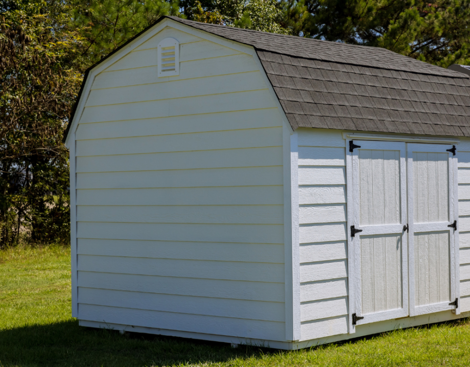 sheds built on site near me