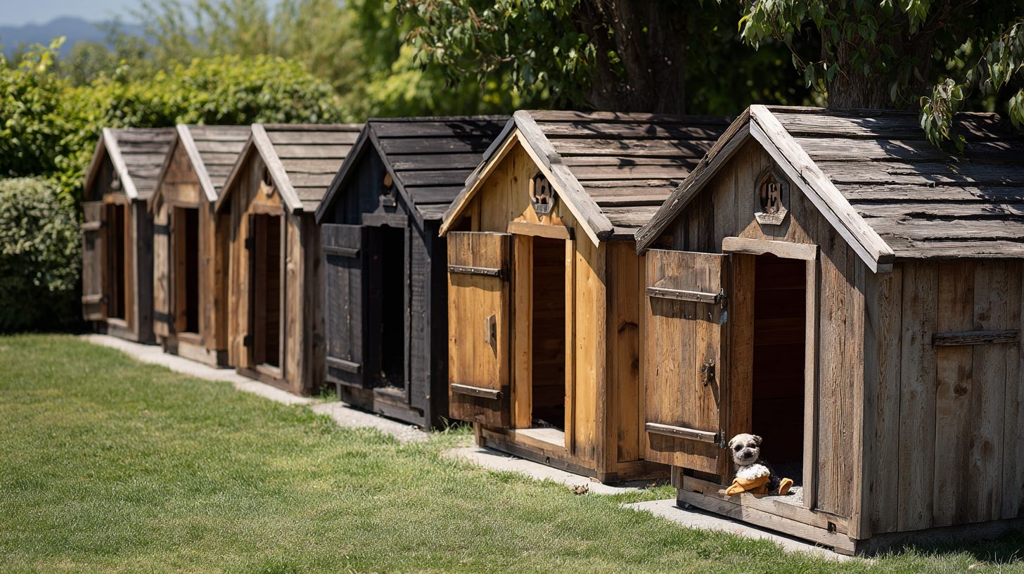 What are doghouse sheds and how do they differ from standard doghouses?
