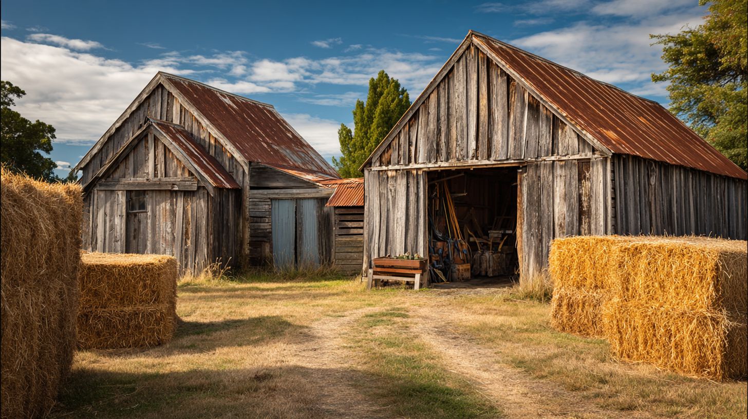 Small Sheds (6x6m to 9x12m)