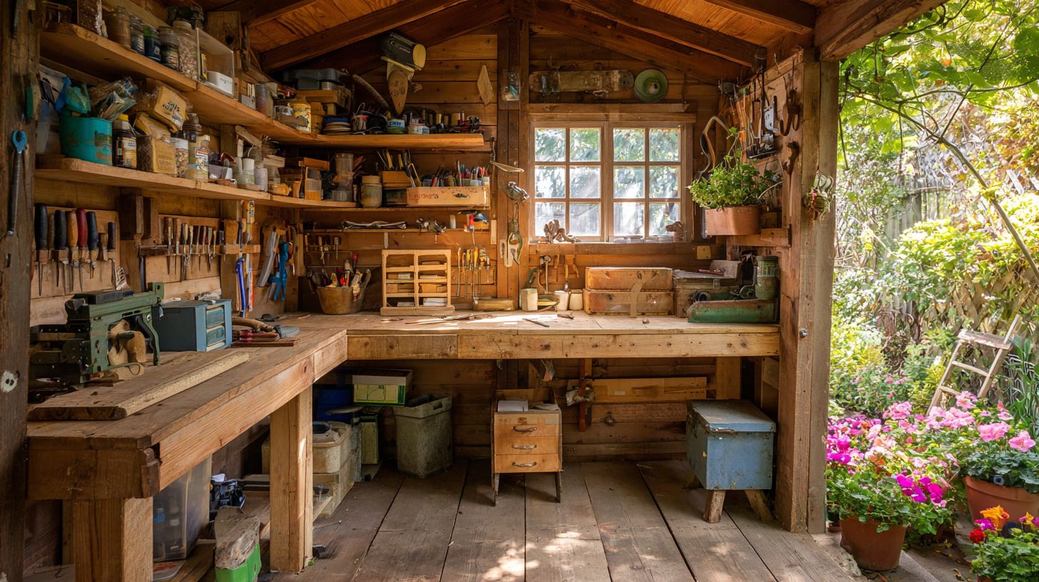 What are the best materials for hobby sheds?