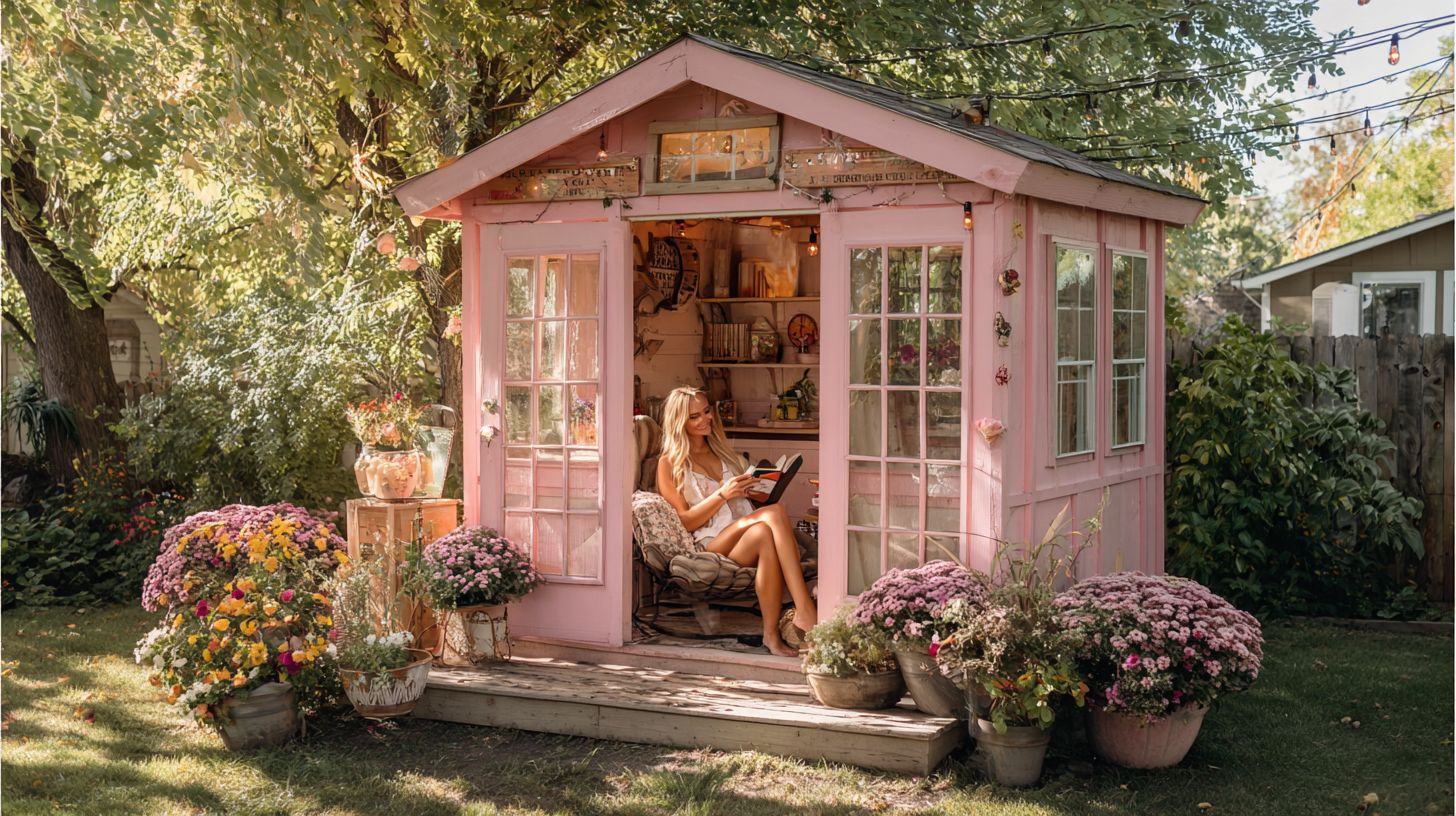 What is a she shed and why do people build them?