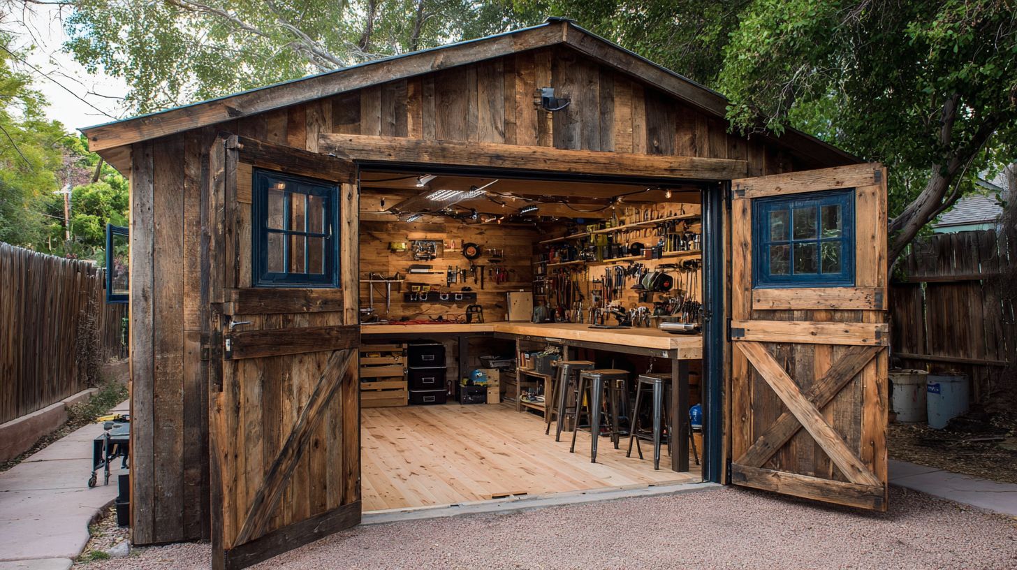 What are workshop sheds?